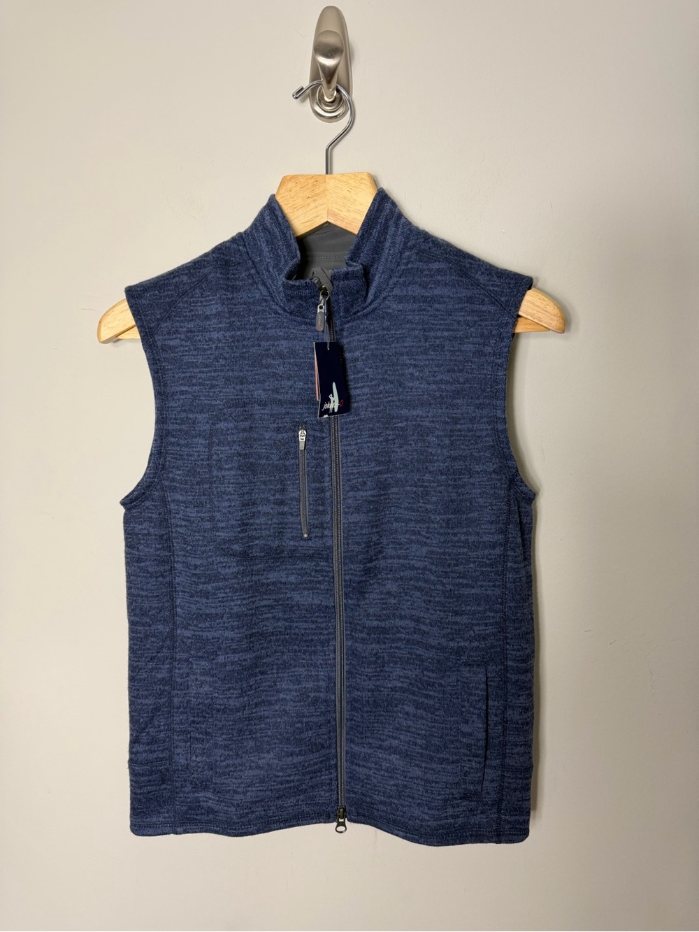 NEW Johnnie-o Youth Boys Kids Vest Jacket Size 12, blue